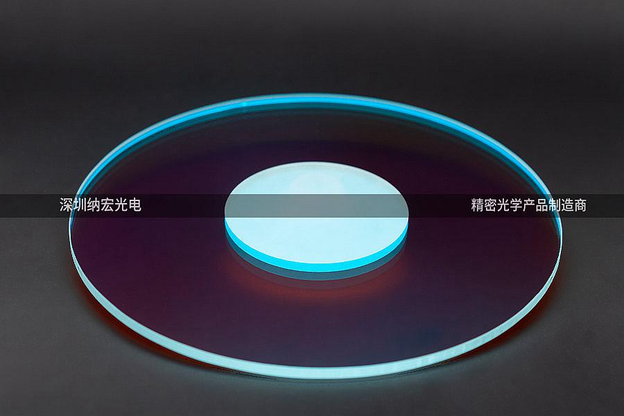 納宏光電的濾光片產品展示